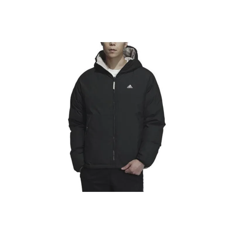 Adidas Down Jacket Men's Light Khaki/Black-3