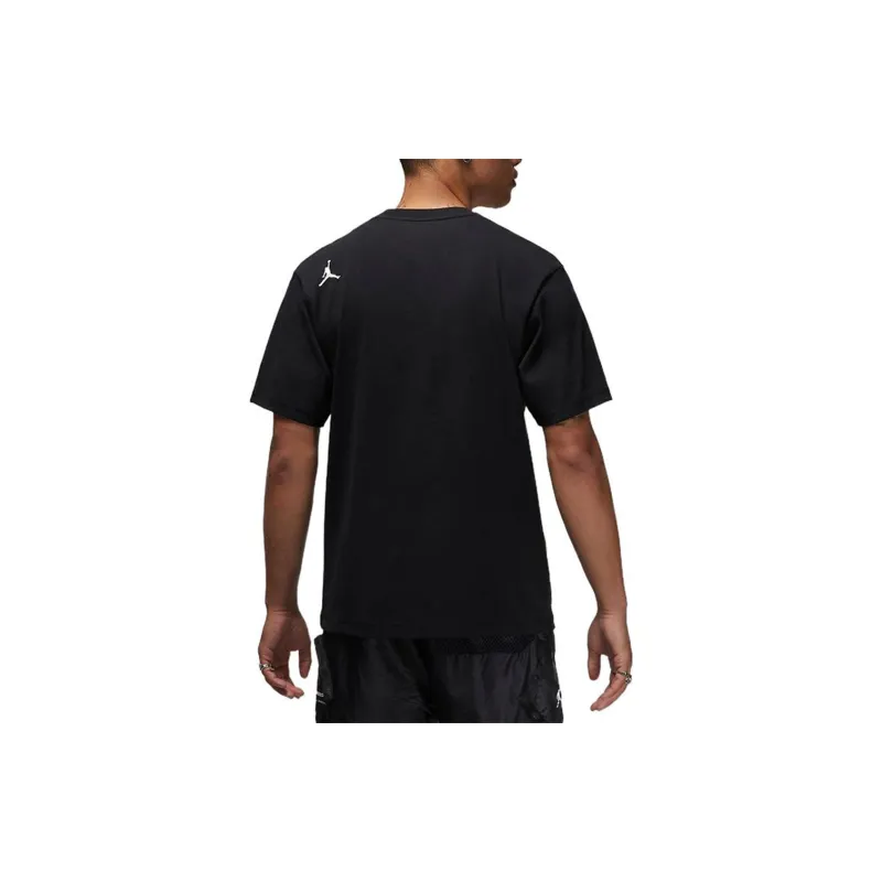 Jordan T Shirts Men Black-3
