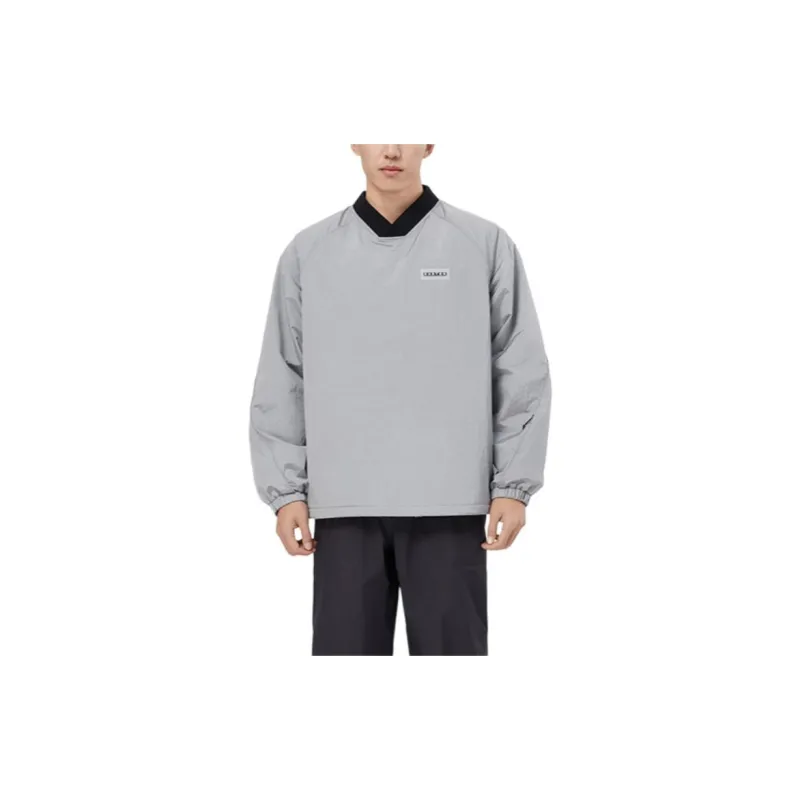 BURTON DWR DOME V NECK INS Ski Tops Men's Gray-1