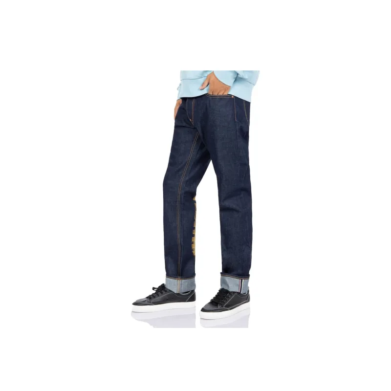 EVISU Jeans Men Denim Blue-3