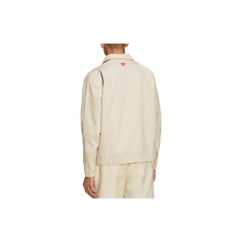 Adidas Originals Jackets Unisex Yellow/White-4