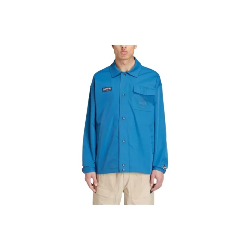 Adidas Originals SPEZIAL Series Jackets Coats Men's Blue-2
