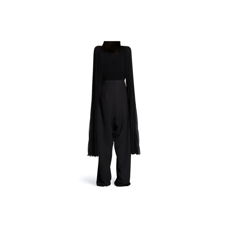 Balenciaga Buckle Detailed Pants-3