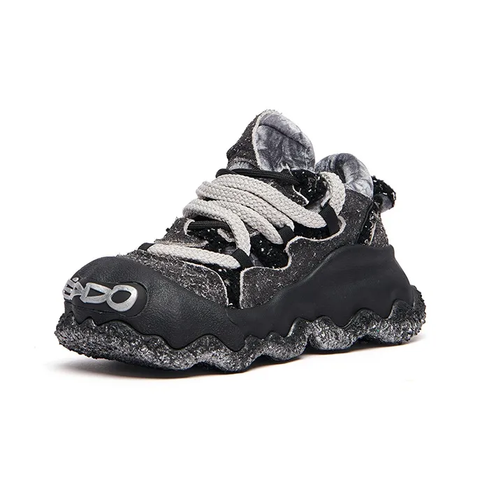 KEDDO Paint Is Not Dry Low Top Chunky Sneakers Women's-1