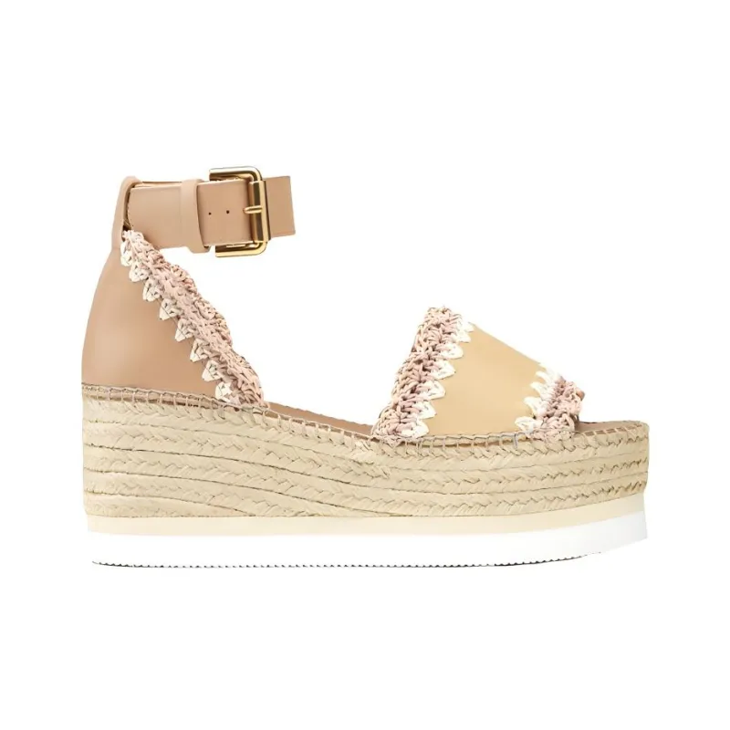 See By Chloe Glyn Strap Sandals Women's Nude-1