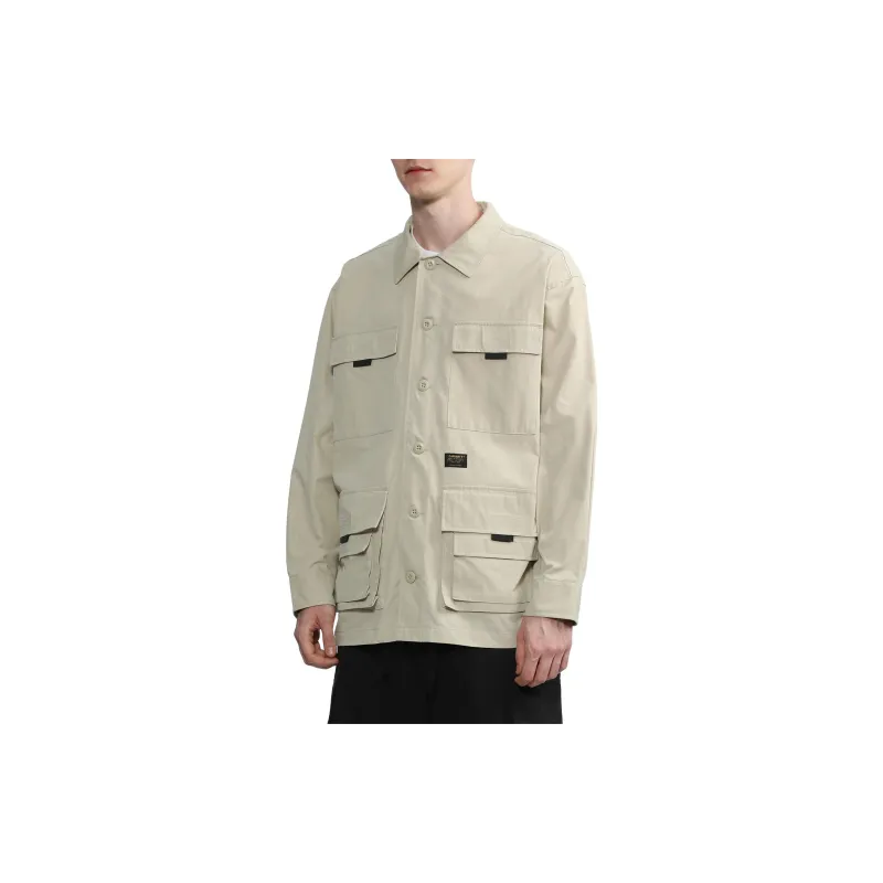 Carhartt WIP Logo patch Buttoned Jacket-7
