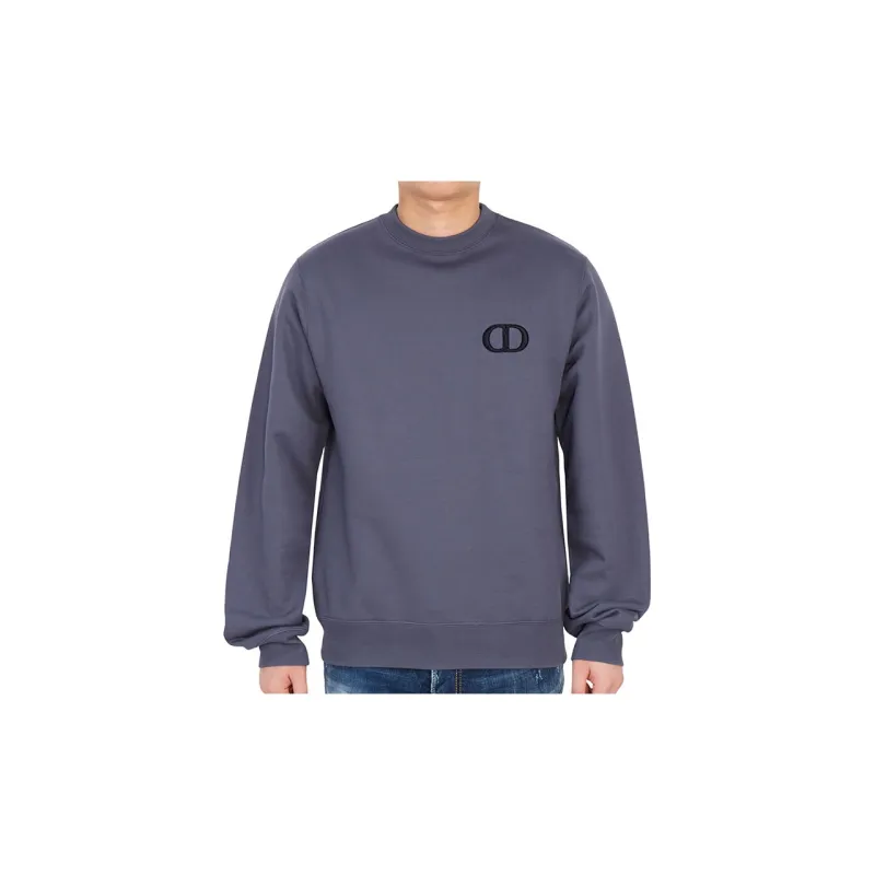 DIOR Sweatshirt Men's Purple Blue-2