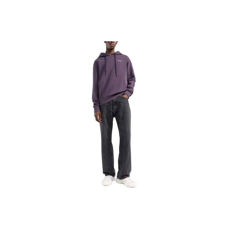 OFF WHITE FW22 Sweatshirts Men Purple-2
