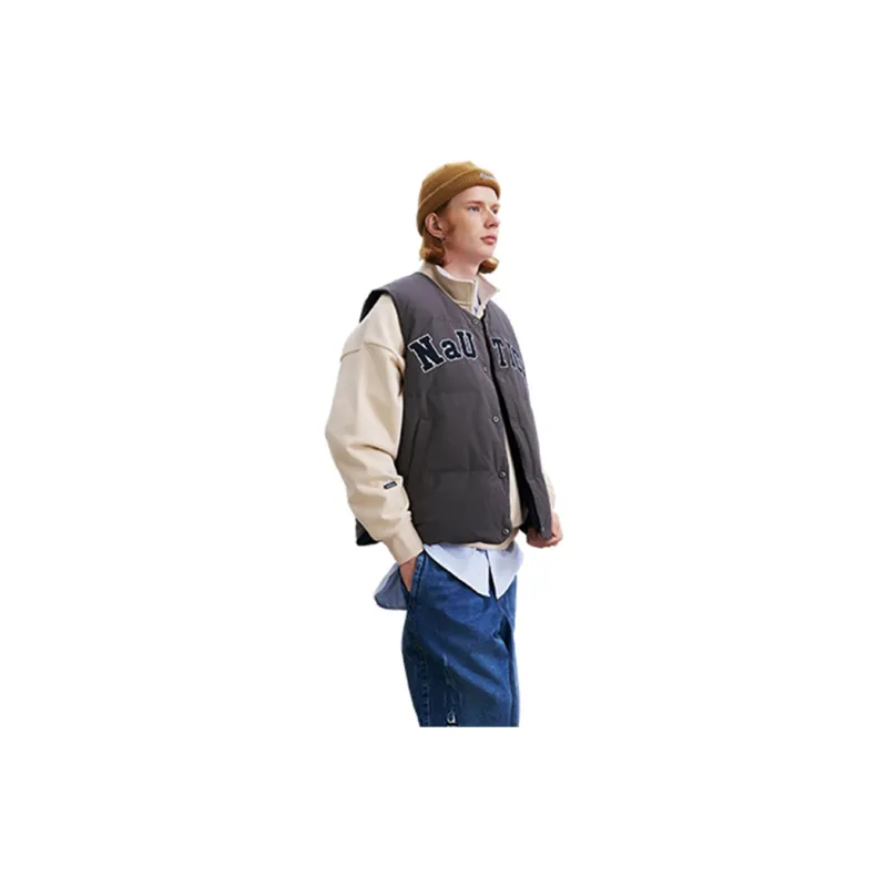 Nautica White Sail Vests Unisex-8