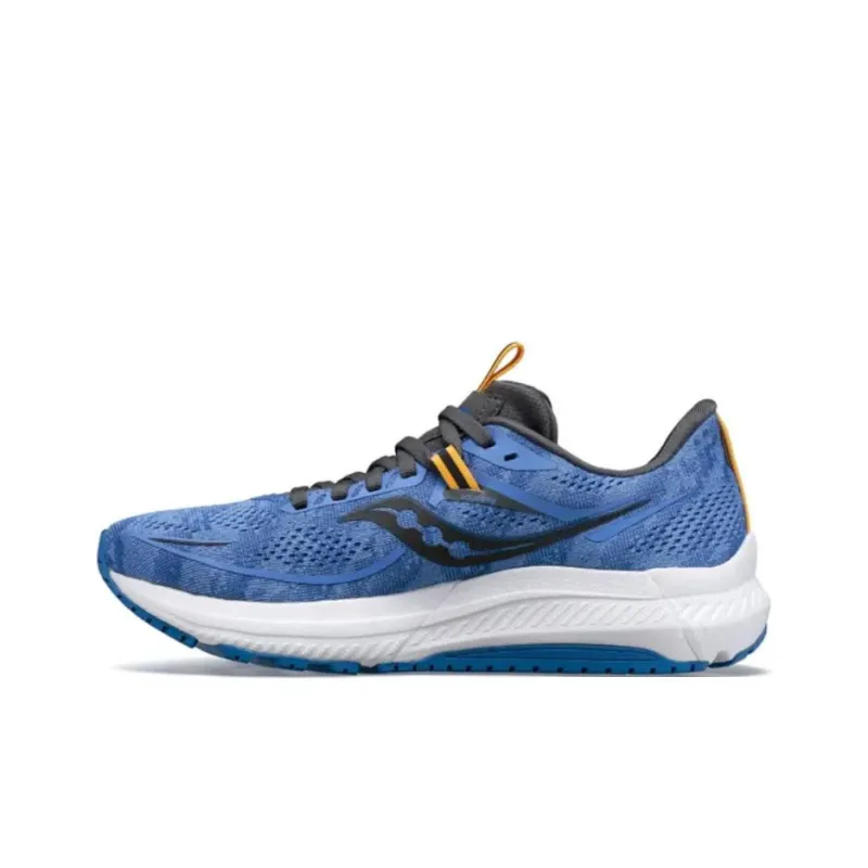 Saucony Omni 21 Wear Resistant Low Top Running Shoes Women's Blue-1