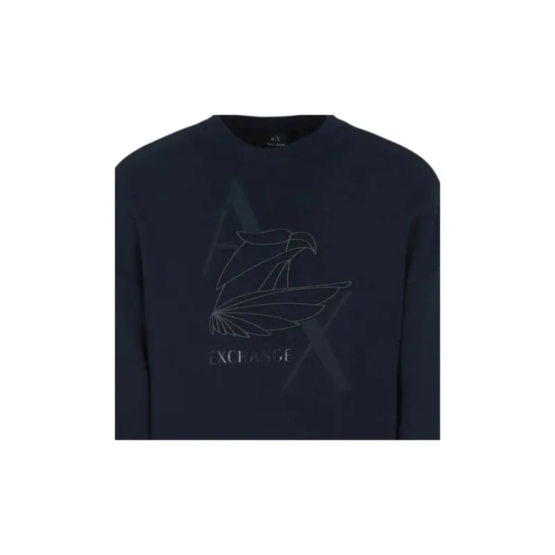 ARMANI EXCHANGE Sweatshirt Men's Navy Blue-4