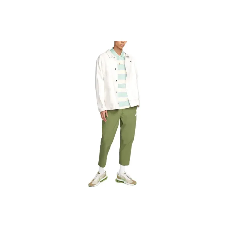 Nike Knitted Sweatpants Men Green-3