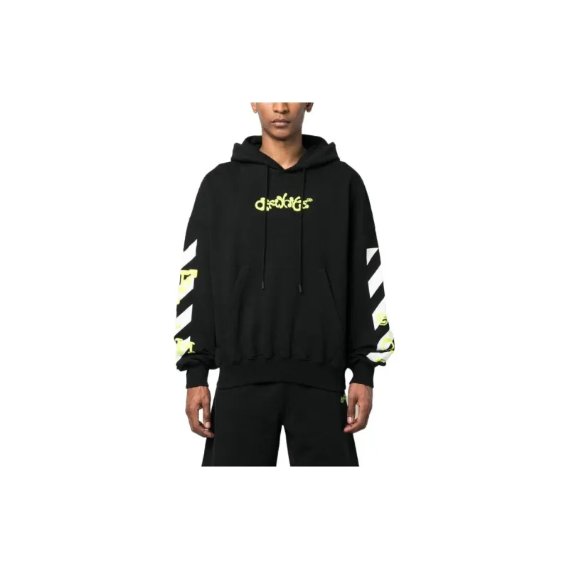 OFF-WHITE Opposite Arrow Boxy Hoodie -1