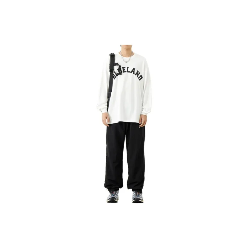 BLUELANDINC Jogger Moderate Sports Pants Women's Black-3