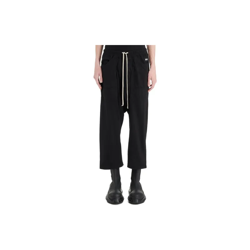 Rick Owens DRKSHDW Casual Pants Men Black-2