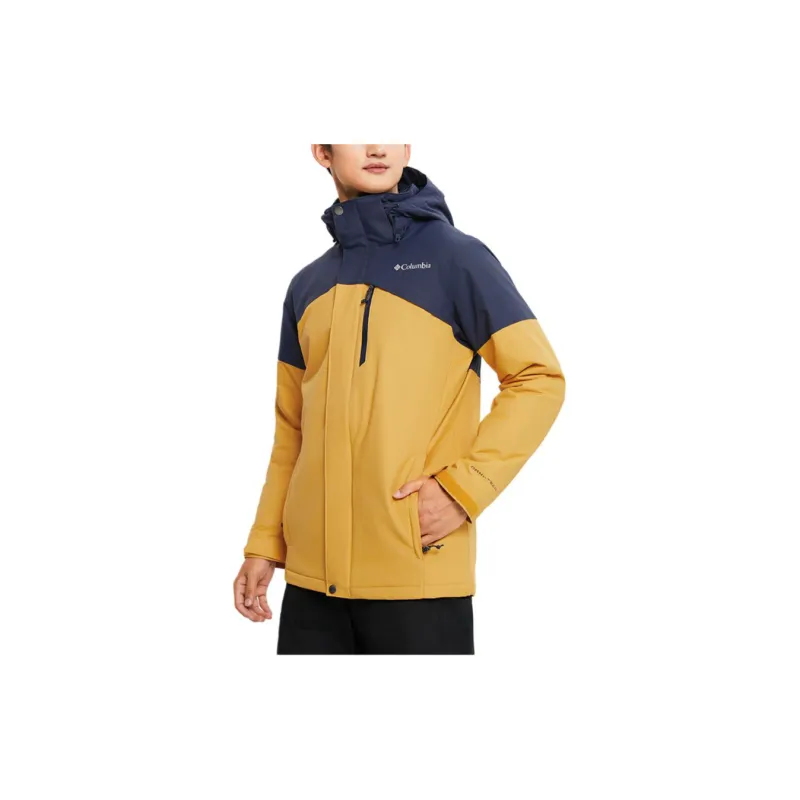 Columbia Ski Tops Men Yellow-4