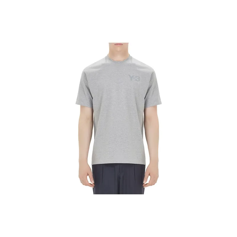 Y 3 T Shirts Men Gray-2