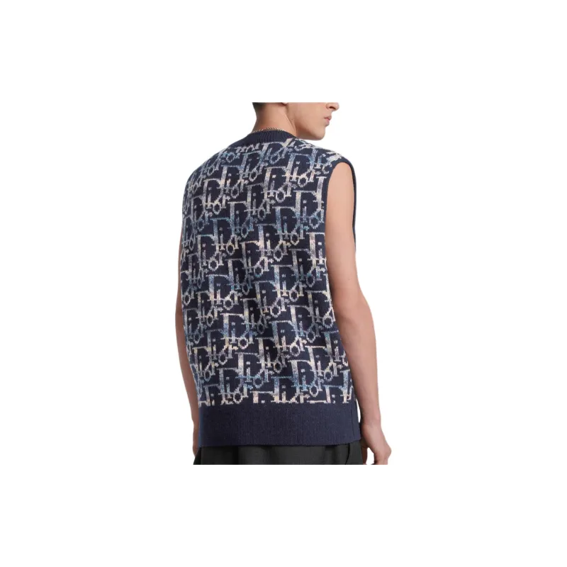 DIOR Sweaters Men Blue-3