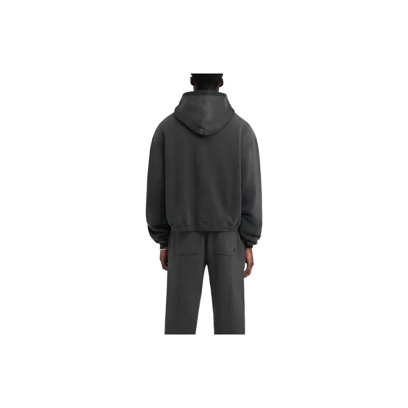REPRESENT Heavyweight Initial Zip Hoodie Jackets Coats Men's Black-3