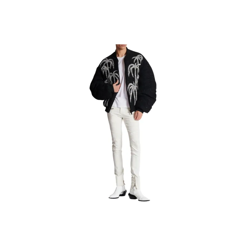 BALMAIN Biker Denim Jeans-1