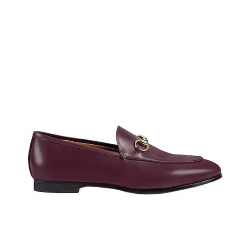 GUCCI Jordaan Loafers Women's Dark Purple-1