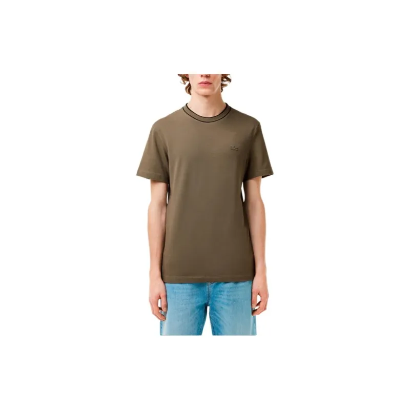 LACOSTE T Shirt Men's Khaki Brown-2