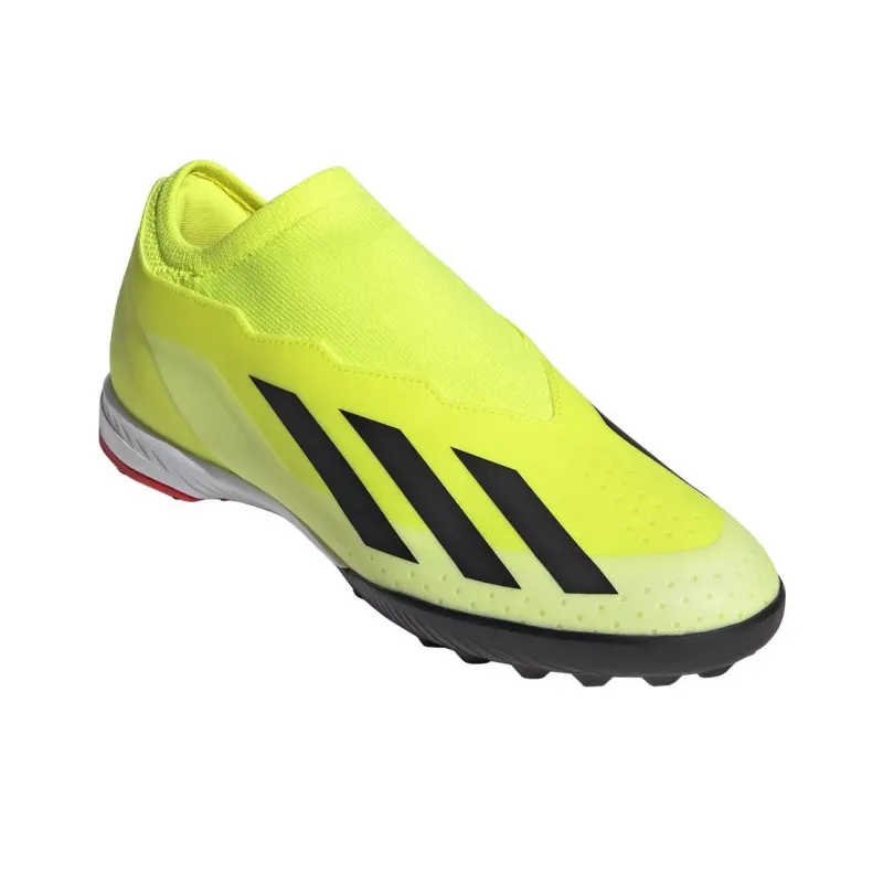 Adidas Crazyfast League Laceless Turf Team Solar Yellow Core Black Cloud White-1