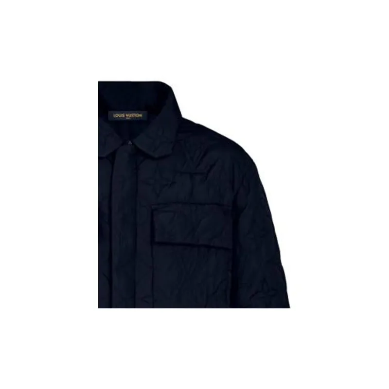 Lv Monogram Padded Light Blouson-2