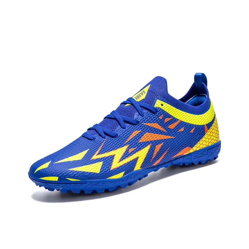 Saibi FG Rubber Long Studs TF Rubber Broken Studs Anti-Slip Wear-Resistant Soccer Shoes Unisex-6