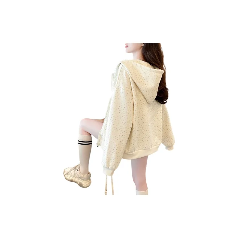 Oudifu Sweatshirts Women's-5
