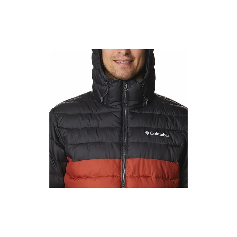 Columbia Powder Lite Hooded Jacket Jacket Men's Red-3