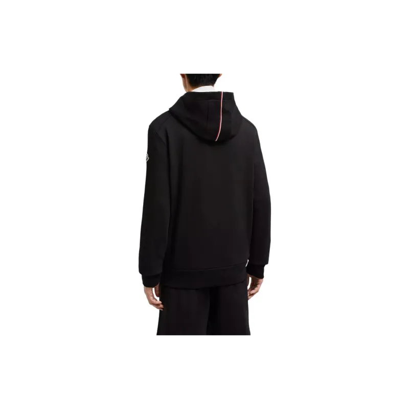 Moncler Logo Patch Zipped Hoodie-3