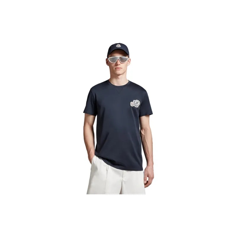 Moncler Logo patch T shirt-3