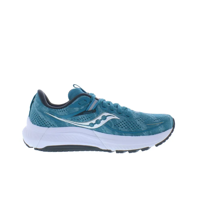 Saucony Omni 21 Anti-Slip Wear-Resistant Low-Top Casual Running Shoes Women's Dark Blue-1