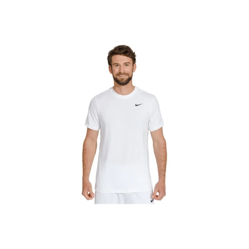 Nike Dri Fit T Shirts Men White-5