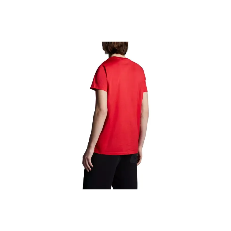 Moncler T Shirts Men Red-3
