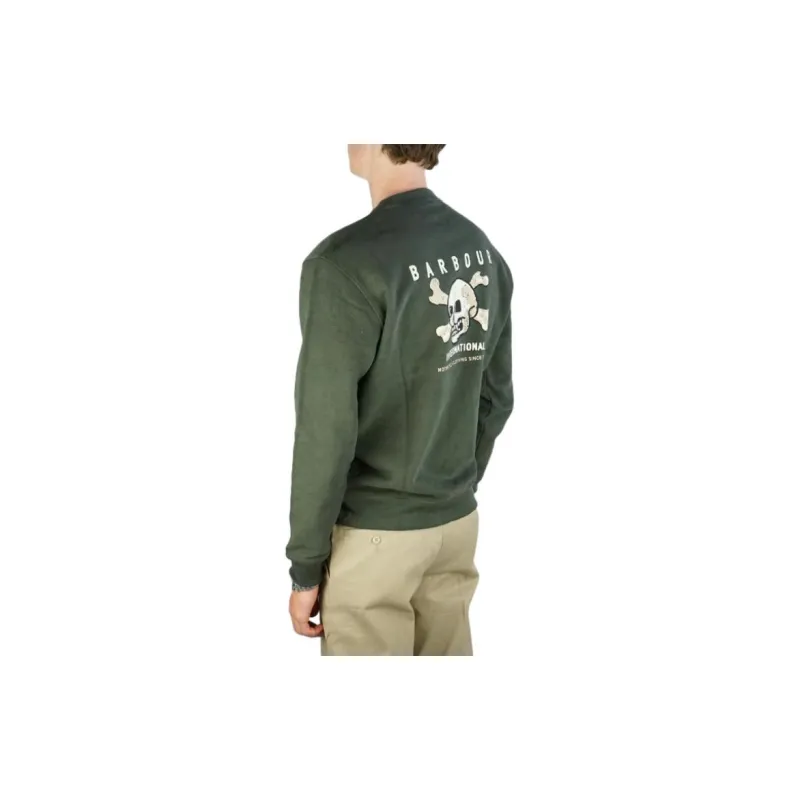 BARBOUR Sweatshirts Men Green-2