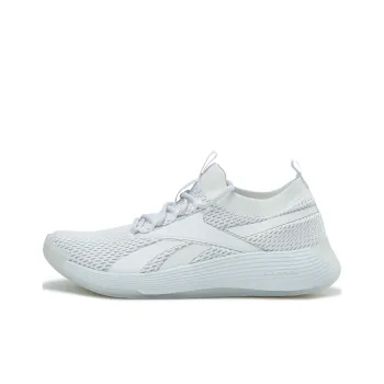 Reebok Dmx Comfort Slip Resistant Low Top Running Shoes Unisex White