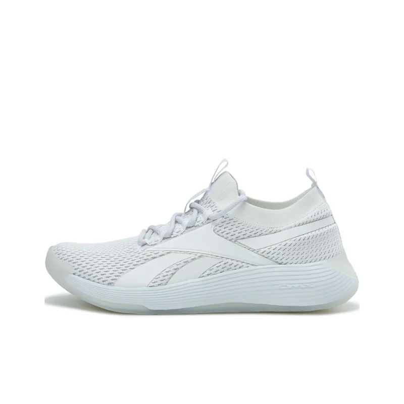 Reebok Dmx Comfort Slip Resistant Low Top Running Shoes Unisex White-0