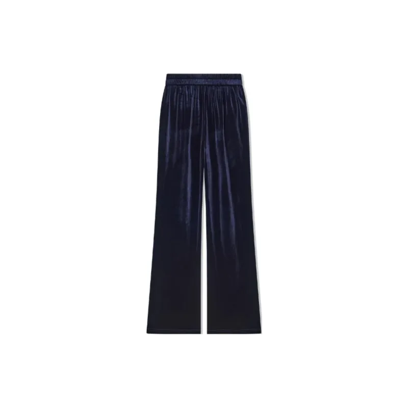 COVERINS Casual Pants Women's Navy Blue-1