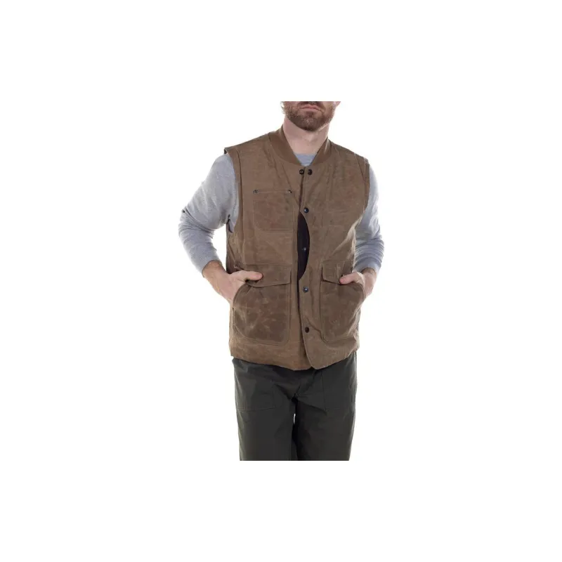 Schott N.Y.C. Vests Men Khaki-2