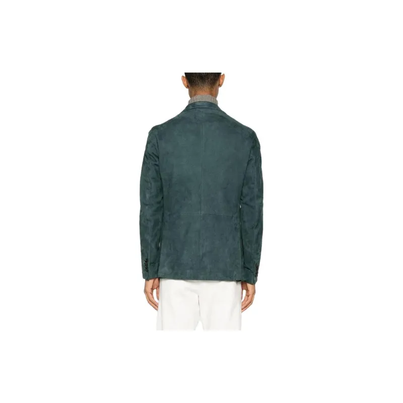 Tagliatore Single-breasted Lambskin Blazer-2
