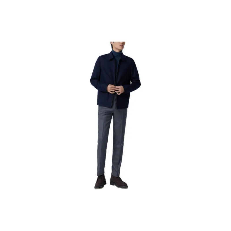 ERDOS Jackets Men Navy Blue-1