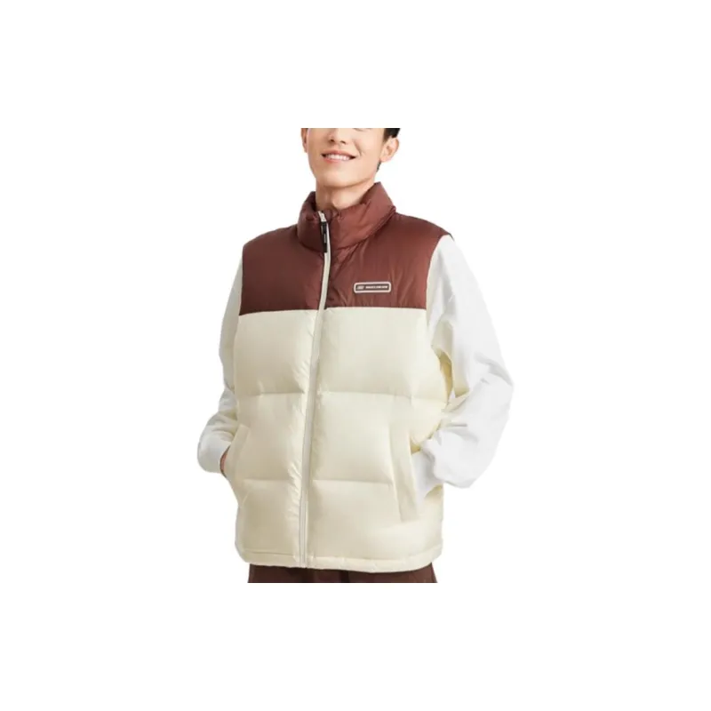 Skechers Sports Life Collection Vest Men's Cream Beige White-2