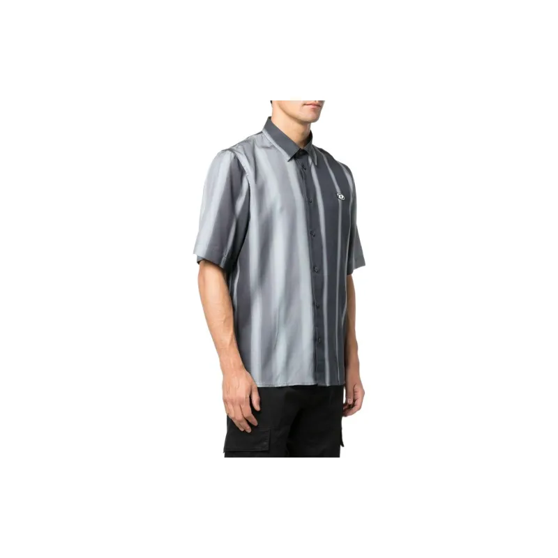 DIESEL Shirts Men Black-3