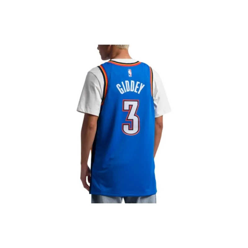 Nike x NBA Basketball Jerseys Unisex Blue-3