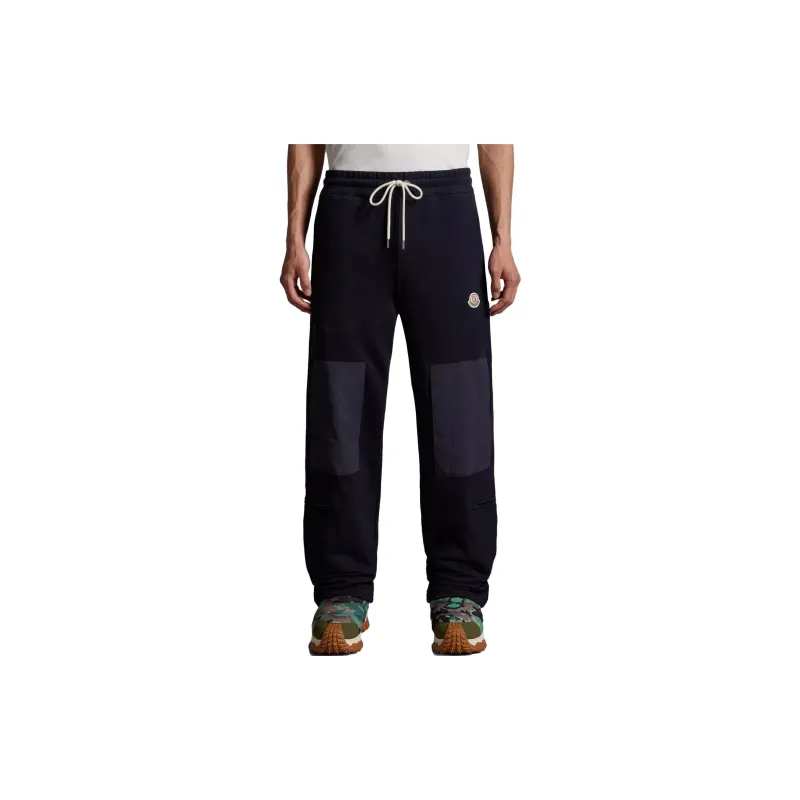Ice Cream X Moncler X BBC ICECREAM Co-branded Series Casual Pants Unisex Dark Blue-2