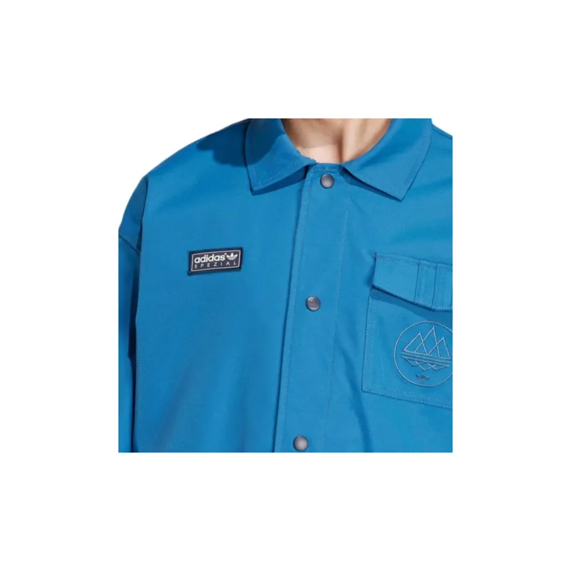 Adidas Originals SPEZIAL Series Jackets Coats Men's Blue-4