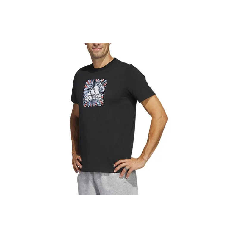 Adidas T Shirts Men Black-1