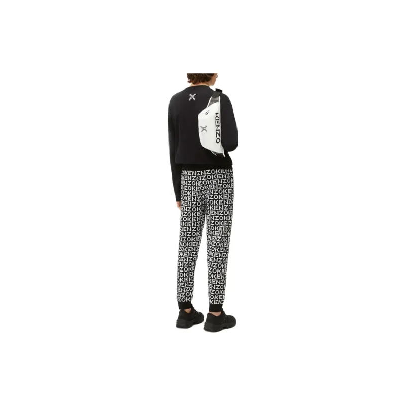 KENZO Casual Pants Men Black-2